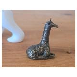 Lot of (2) Figurines - Parastone Polar Bear Christmas Ornament Mini Reproduction of Frances Pompons Famous L