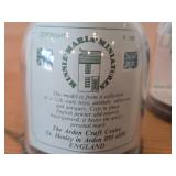 Lot of (2) Authentic Minnie Maria Miniatures Handpainted Pewter Figurines Enclosed in Plastic Dome Case (England)