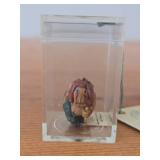 Authentic Handcrafted Egil Troll Figurine by Paul Thompson for Fruitstone Miniatures (Minneapolis) - Enclosed in Plastic Lidded Container