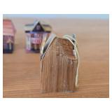 Lot of (6) Vintage Reed Trinket Box Houses