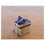 Lot of (6) Vintage Reed Trinket Box Houses