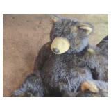 Mosser Glass Victorian Rose Cobalt Blue Glass Slipper