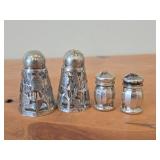 Lot of (2) 134-grams (total) Sterling Silver Salt and Pepper Shaker Set of 2