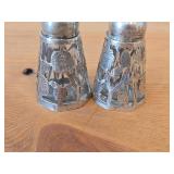 Lot of (2) 134-grams (total) Sterling Silver Salt and Pepper Shaker Set of 2