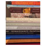 Lot of (3 Shelves) Books - - Art, Style, Mysteries, Animals, Dollhouses, Cooking