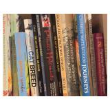Lot of (3 Shelves) Books - - Art, Style, Mysteries, Animals, Dollhouses, Cooking