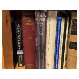 Lot of (3 Shelves) Books - - Music, Countries, Coins