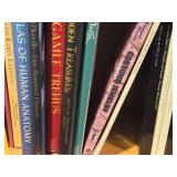 Lot of (3 Shelves) Books - - Music, Countries, Coins