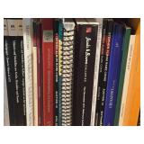 Lot of (3 Shelves) Books - - Music, Countries, Coins