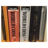 Lot of (3 Shelves) Books - - Physics, Music, Coins