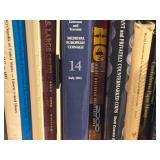 Lot of (3 Shelves) Books - - Chemistry, Music, History, Coins