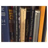 Lot of (3 Shelves) Books - - Chemistry, Music, History, Coins