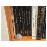 Lot of (3 Shelves) Books - - Chemistry, Music, History, Coins