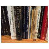 Lot of (3 Shelves) Books - - Chemistry, Music, History, Coins