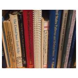 Lot of (3 Shelves) Books - - Chemistry, Music, History, Coins