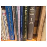 Lot of (3 Shelves) Books - - Chemistry, Music, History, Coins