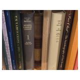 Lot of (3 Shelves) Books - - Chemistry, Music, History, Coins