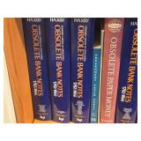 Lot of (4 Shelves) Books - - Currency, Travel, Coins