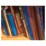 Lot of (4 Shelves) Books - - Currency, Travel, Coins