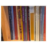 Lot of (4 Shelves) Books - - Currency, Travel, Coins