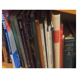 Lot of (4 Shelves) Books - - Currency, Travel, Coins