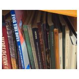 Lot of (4 Shelves) Books - - Currency, Travel, Coins