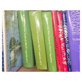 Lot of (2 Shelves) Books - - Coins, Dictionaries, History