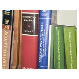 Lot of (2 Shelves) Books - - Coins, Dictionaries, History