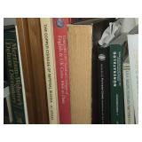 Lot of (2 Shelves) Books - - Coins, Dictionaries, History