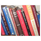 Lot of (2 Shelves) Books - - Coins, Dictionaries, History