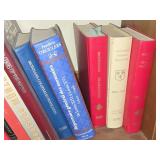 Lot of (2 Shelves) Books - - Coins, Dictionaries, History
