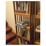 Two Shelf Off a Wall + a Small Bookshelf of Books