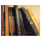 Two Shelf Off a Wall + a Small Bookshelf of Books