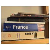 Two Shelf Off a Wall + a Small Bookshelf of Books