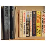 Two Shelf Off a Wall + a Small Bookshelf of Books