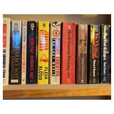 Two Shelf Off a Wall + a Small Bookshelf of Books