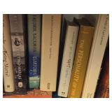 Two Shelf Off a Wall + a Small Bookshelf of Books