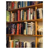 Lot of (4 Shelves) Books - - Music, Assorted Novels, World