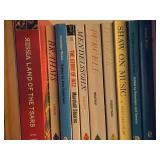 Lot of (4 Shelves) Books - - Music, Assorted Novels, World