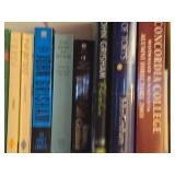 Lot of (4 Shelves) Books - - Music, Assorted Novels, World