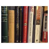 Lot of (4 Shelves) Books - - Music, Assorted Novels, World