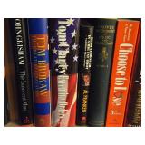 Lot of (4 Shelves) Books - - Music, Assorted Novels, World