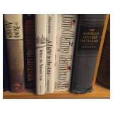 Lot of (4 Shelves) Books - - Music, Assorted Novels, World