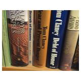 Lot of (4 Shelves) Books - - Music, Assorted Novels, World