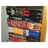 Lot of (4 Shelves) Books - Assorted Novels