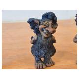 Lot of (3) Scandinavian Troll theme Figurines by Paul Bonner© Bebe® (Norway)