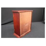 Miniature Jewelry Armoire with Glass Door - 5 Drawers