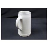 Michelob Beer Ceramic Stein - White Glaze Made in West Germany