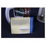 Anheuser-Busch Budweiser Stein Set - American Homestead 1996 & 2006 (Lot of 2)