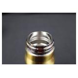 Gold Rocket Design Stainless Steel Water Bottle - Insulated Travel Bottle
